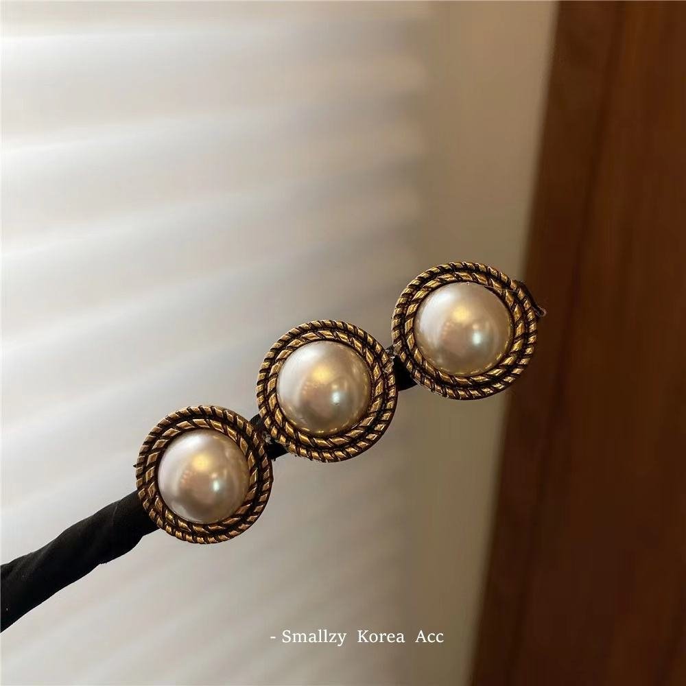 Elegant Pearl Flower Deft Bun Maker - Lazy Hair Curler Accessory - Image 6