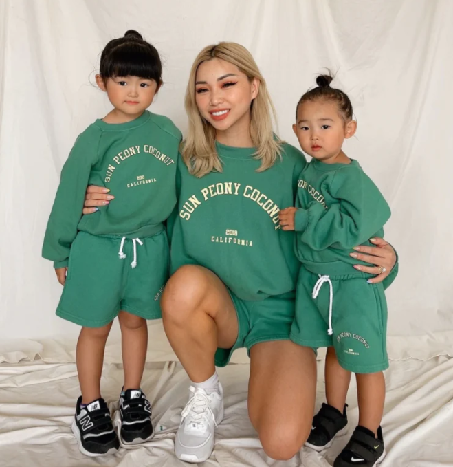 Premium Cotton Fleece Matching Family Sweatsuit - Image 3